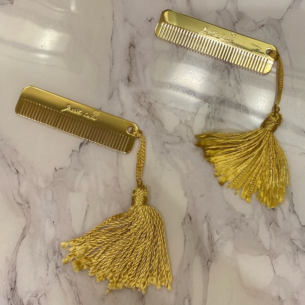 Judith Leiber Metal Comb